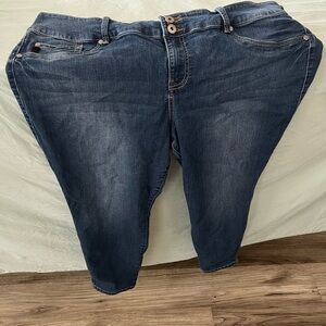 Torrid Dark Blue Jeans 24 SHORT